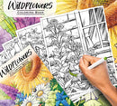 Crayola Wildflowers Colouring Book