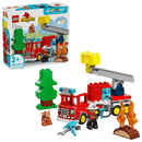 LEGO Duplo Fire Truck With Hose And Firefighter