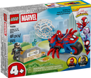 LEGO Marvel Spidey On His Motorcycle Vs. Rhino