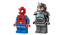 LEGO Marvel Spidey On His Motorcycle Vs. Rhino