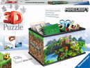 Ravensburger 3D Puzzle 216 Pieces Minecraft Storage Box