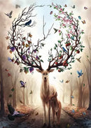 Ravensburger 1000 Piece Puzzle Magical Deer
