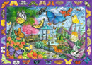 Ravensburger 500 Large Piece Puzzle The Butterfly Place