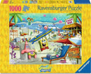 Ravensburger 1000 Piece Puzzle Spongebob Squarepants Beach Fun At The Goo Lagoon