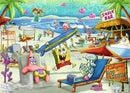 Ravensburger 1000 Piece Puzzle Spongebob Squarepants Beach Fun At The Goo Lagoon