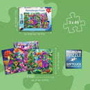 Ravensburger 3 X 49 Piece Puzzles Baby Garden Dragons