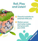 Ravensburger Play + Roll And Play Sound Cube Wild Animals