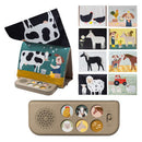 Taf Toys Farm Musical Tummy Time Book
