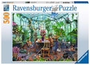 Ravensburger 500 Piece Puzzle Greenhouse Morning