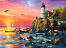 Ravensburger 500 Piece Puzzle Lighthouse At Sunset