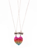 Great Pretenders Glamour Gals Tear & Share Necklaces