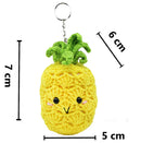 Happy Pineapple DIY Crochet Key Ring Kit
