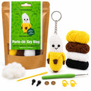 Banana Buddy DIY Crochet Key Ring Kit