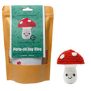 Mini Mushroom DIY Crochet Key Ring Kit