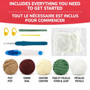 Potted Daisy DIY Crochet Kit