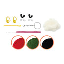 Cherries DIY Crochet Key Ring Kit