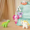 Avenir Crochet Key Ring Kit Baby Stegosaur