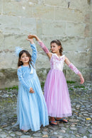 Great Pretenders Velvety Soft Sisters Forever Princess Dress Size 5-6