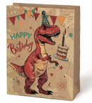 Large Gift Bag Dinosaur Happy Birthday
