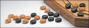 Kroeger Wooden Crokinole, Checkers, Backgammon 30 Pieces