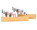 CHH Games 11" Wooden Card Holder With 4 slots (2 Pack)