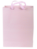 Gift Bag Time To Celebrate Pink Sparkle