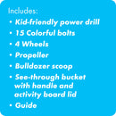 Educational Insights Design & Drill Build It Bucket