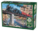 Cobble Hill 1000 Piece Puzzle Stone, Steel And Steam
