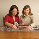 Cobble Hill 1000 Piece Puzzle Lodge Cat