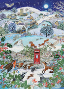 Cobble Hill 1000 Piece Puzzle Village On A Winter Night