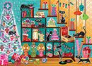 Xmas Cobble Hill 1000 Piece Puzzle Christmas Cats
