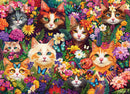 Cobble Hill 1000 Piece Puzzle Blooming Whiskers