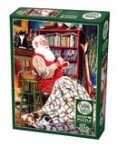Cobble Hill 1000 Piece Puzzle Santa's Quilt