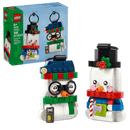 LEGO Snowman Ornaments