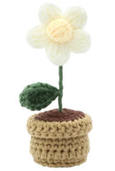 Potted Daisy DIY Crochet Kit