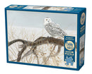 Cobble Hill 500 Piece Puzzle Robert Bateman Print Fallen Willow - Snowy Owl