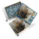 Cobble Hill 500 Piece Puzzle Robert Bateman Print Bull Moose