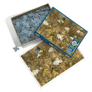 Cobble Hill 500 Piece Puzzle Robert Bateman Print Queen Anne's Lace And American Goldfinch