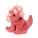 Douglas Tracie Pink Soft Triceratops 10" Tall