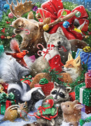 Xmas Cobble Hill 350 Piece Family Puzzle Festive Friends