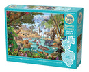 Cobble Hill 350 Piece Family Puzzle River Of Life
