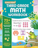 Gold Star Third Grade Math Workbook Ages 8-9