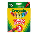 Crayola Jumbo Crayons, 16 Count