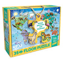 Cobble Hill 35 Pieces Floor Puzzle Map Of World