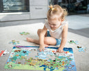 Cobble Hill 35 Pieces Floor Puzzle Map Of Canada