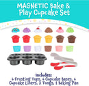 Magnetic Bake And Play Cupcake Set