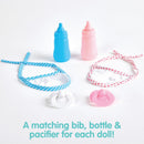 Kidoozie Care 'n Cuddle Twin Doll Set