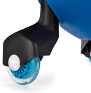 Blue Plasma Car With Polyurethane Wheels