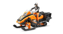 Bruder Snowmobile With Driver And Accessories