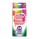 Crayola Coloured Pencils, World's Favourite Colours 24 Count